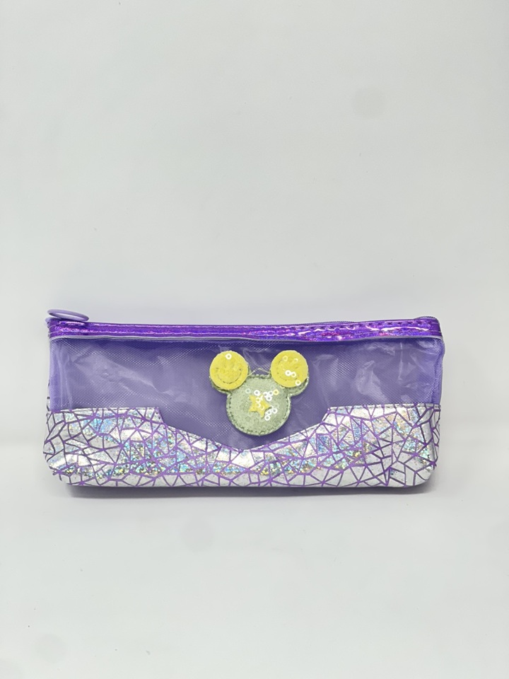 Cute Pencil Case Transparent Pouch color option
