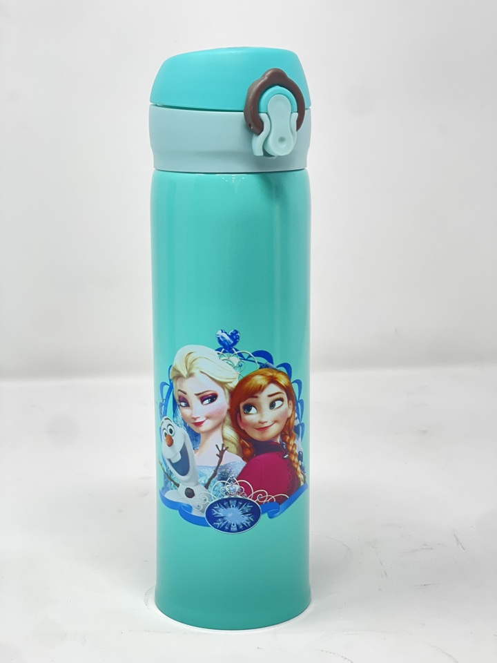 Thermos airtight for children blue Frozen Ice Heart, 500 ml
