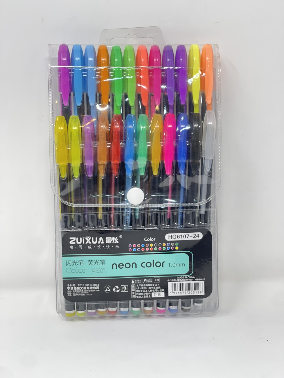 Neon Color Pens Set of 24