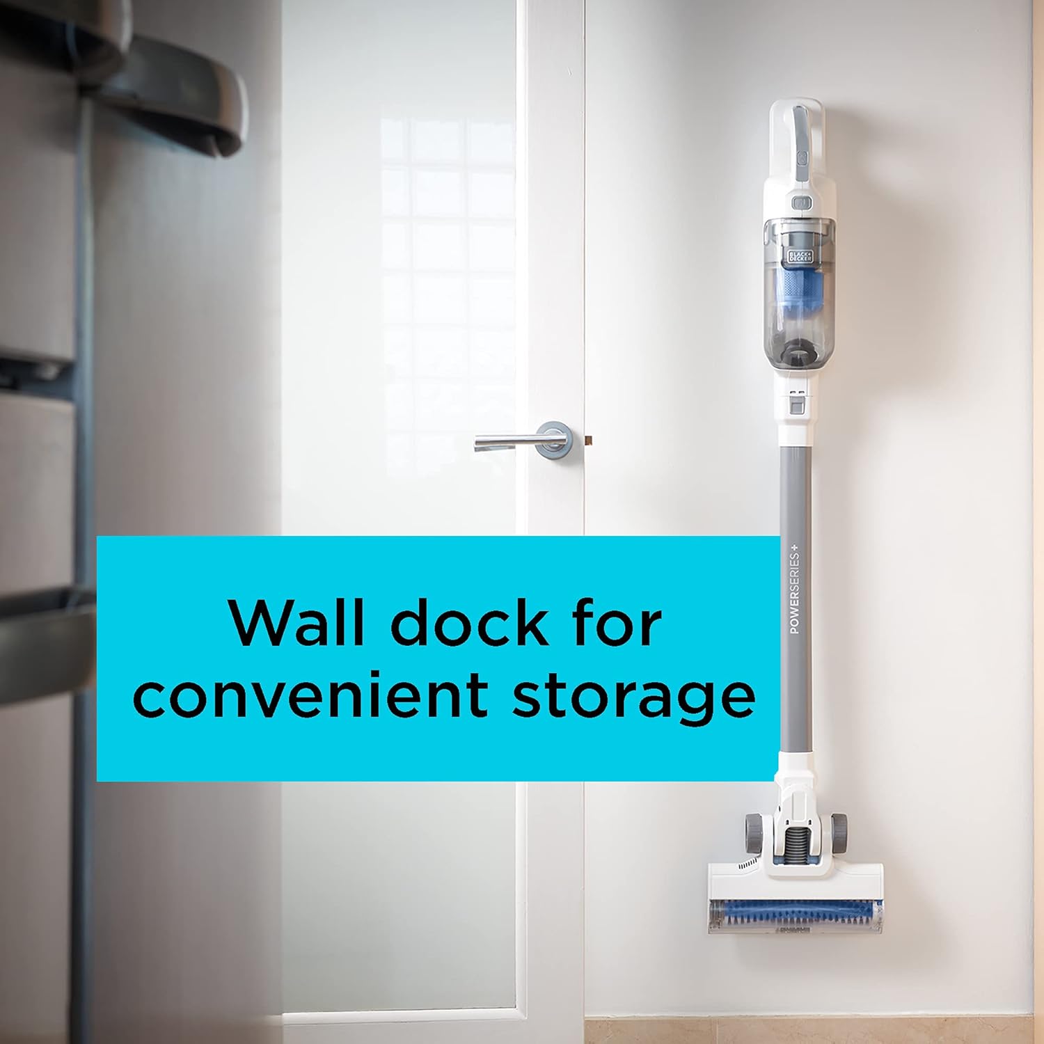 Black+Decker PowerSeries 16V Max Rechargeable Cordless Upright Vacuum with LED