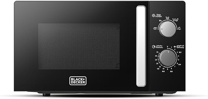 Black & Decker Microwave Oven, 20 Liters, 700 Watts, 5 Power Levels