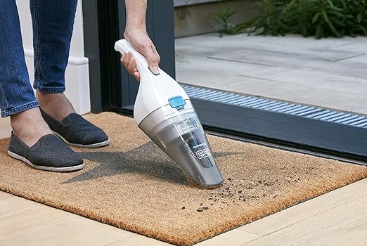 Black + Decker 3.6V Cordless Handheld Vacuum with 1.5Ah Lithium-Ion Battery, 8W Suction Power