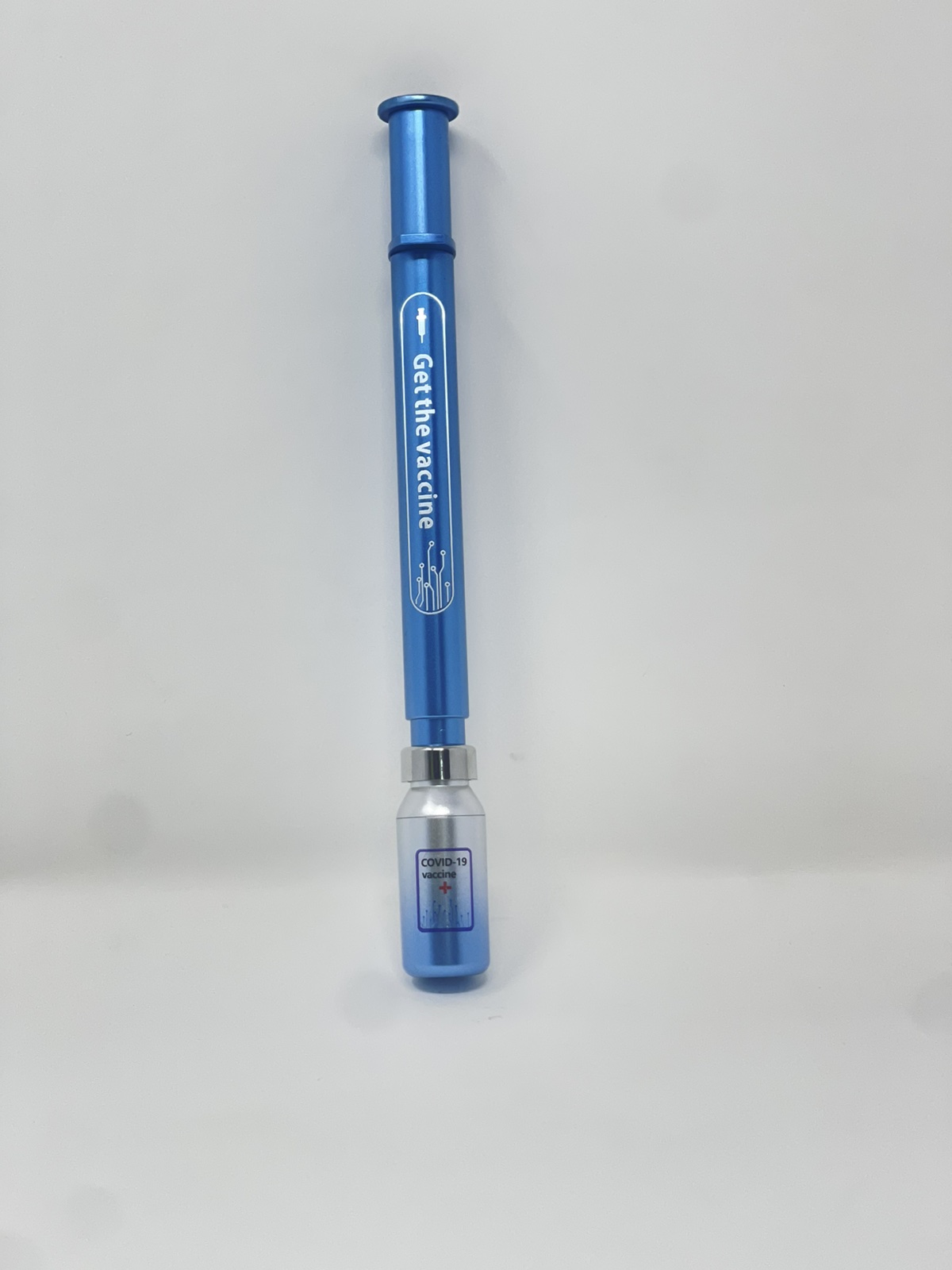 قەڵەمی جاف کە بە دیزاینی سرنج یان ئامێری ڤاکسین