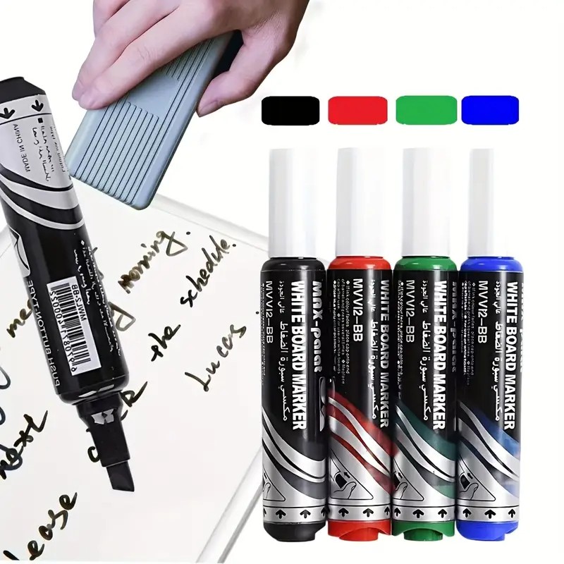 Four-color whiteboard pen set