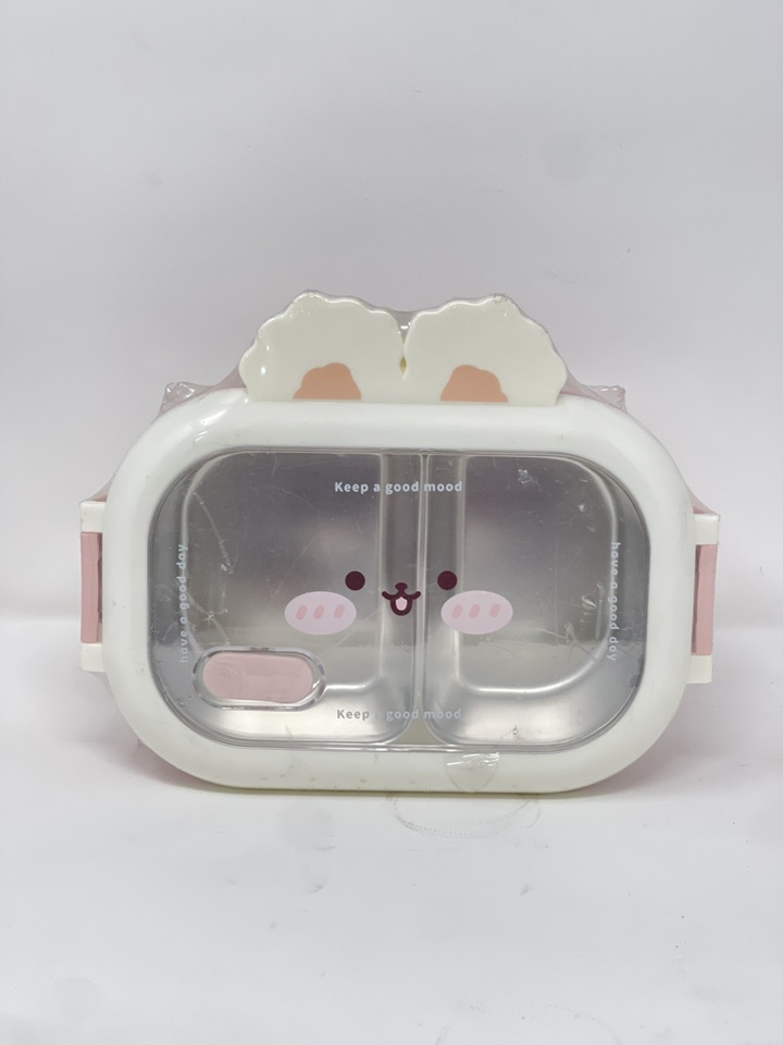 Portable Stainless Steel Leakproof Bento Lunch Box Cartoon Microwave color option