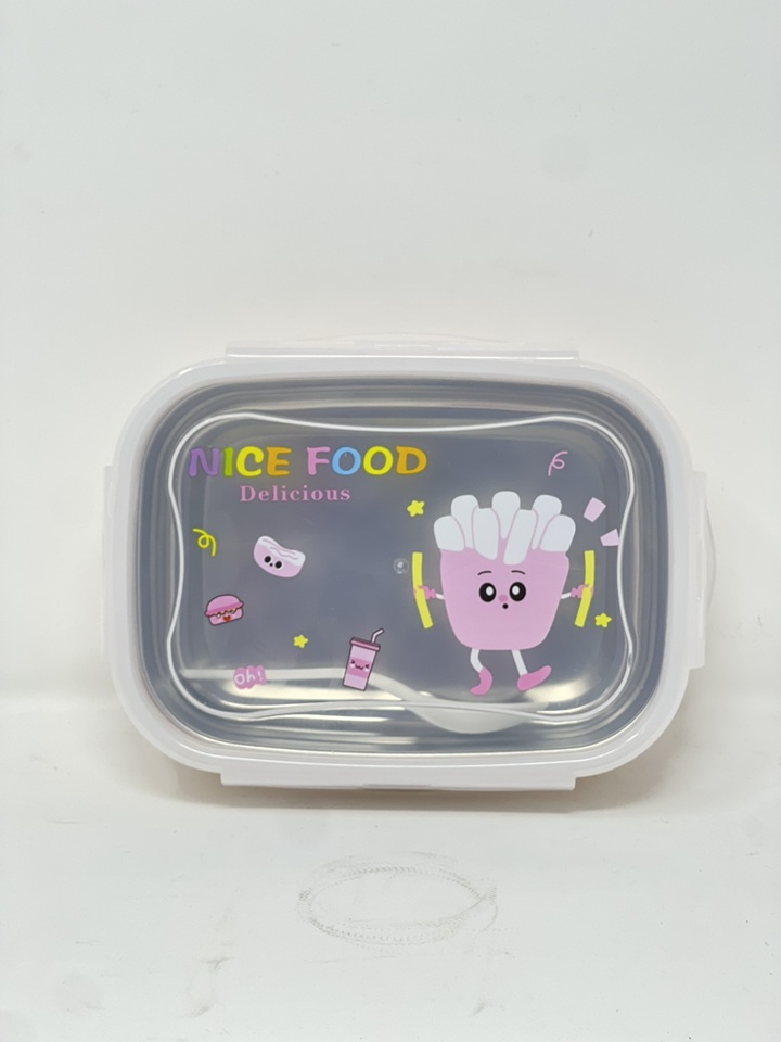 صندوق غداء من الفولاذ المقاوم للصدأ للأطفال