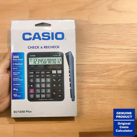 آلة حاسبة سطح المكتب Casio DJ-120D Plus