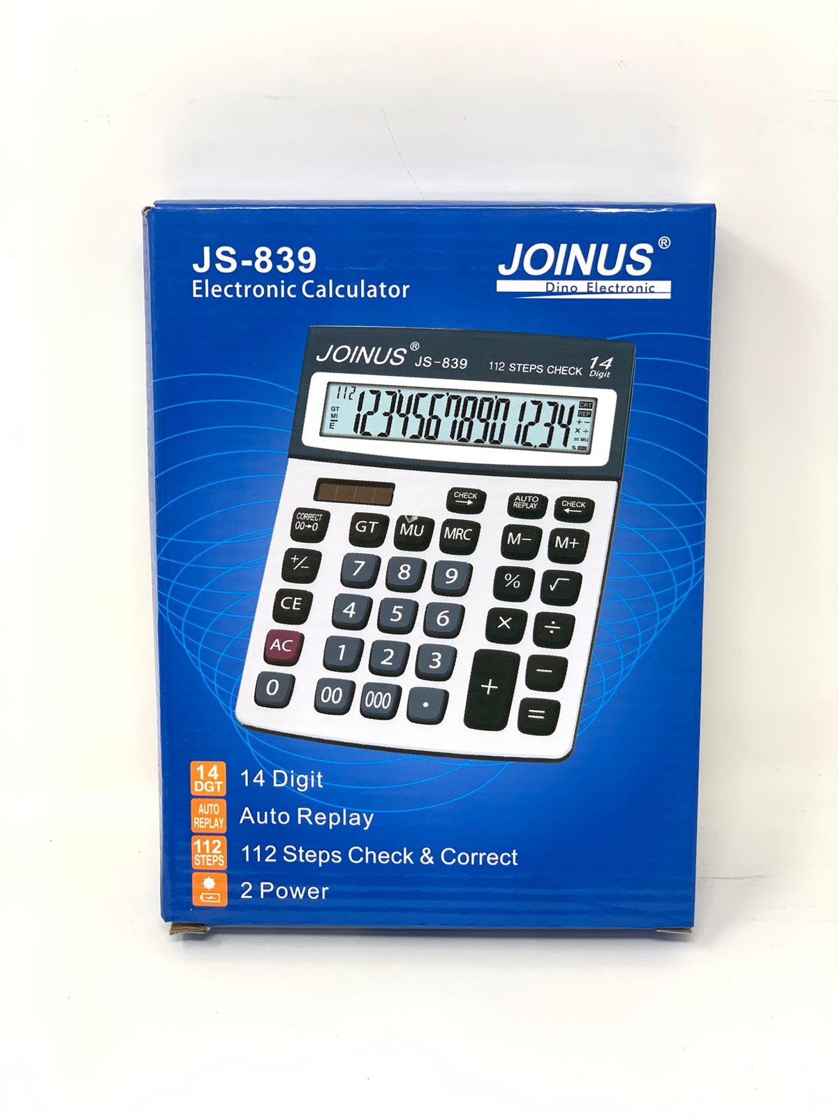 الآلة الحاسبة الإلكترونية joinus JS-839 color option