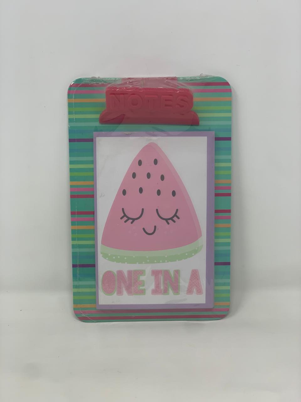 A5 clipboard notebook