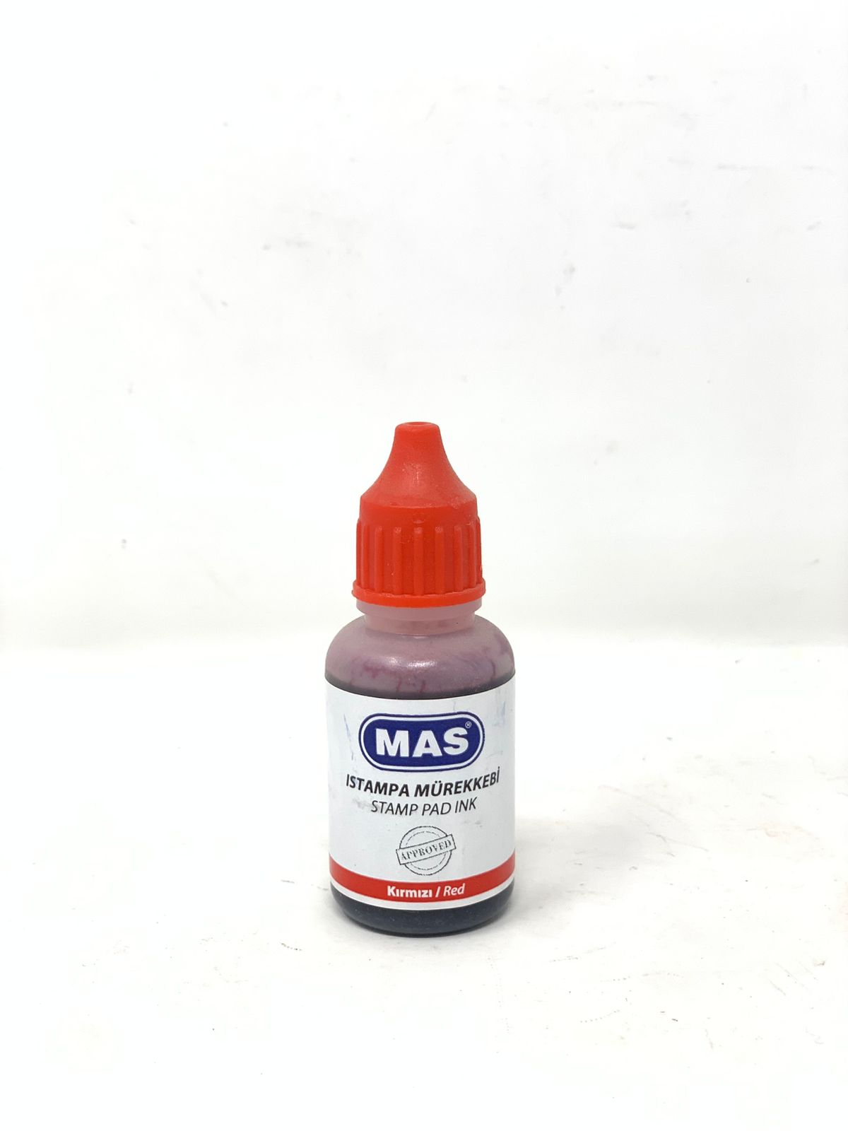 MAS stamp pad ink in Red
