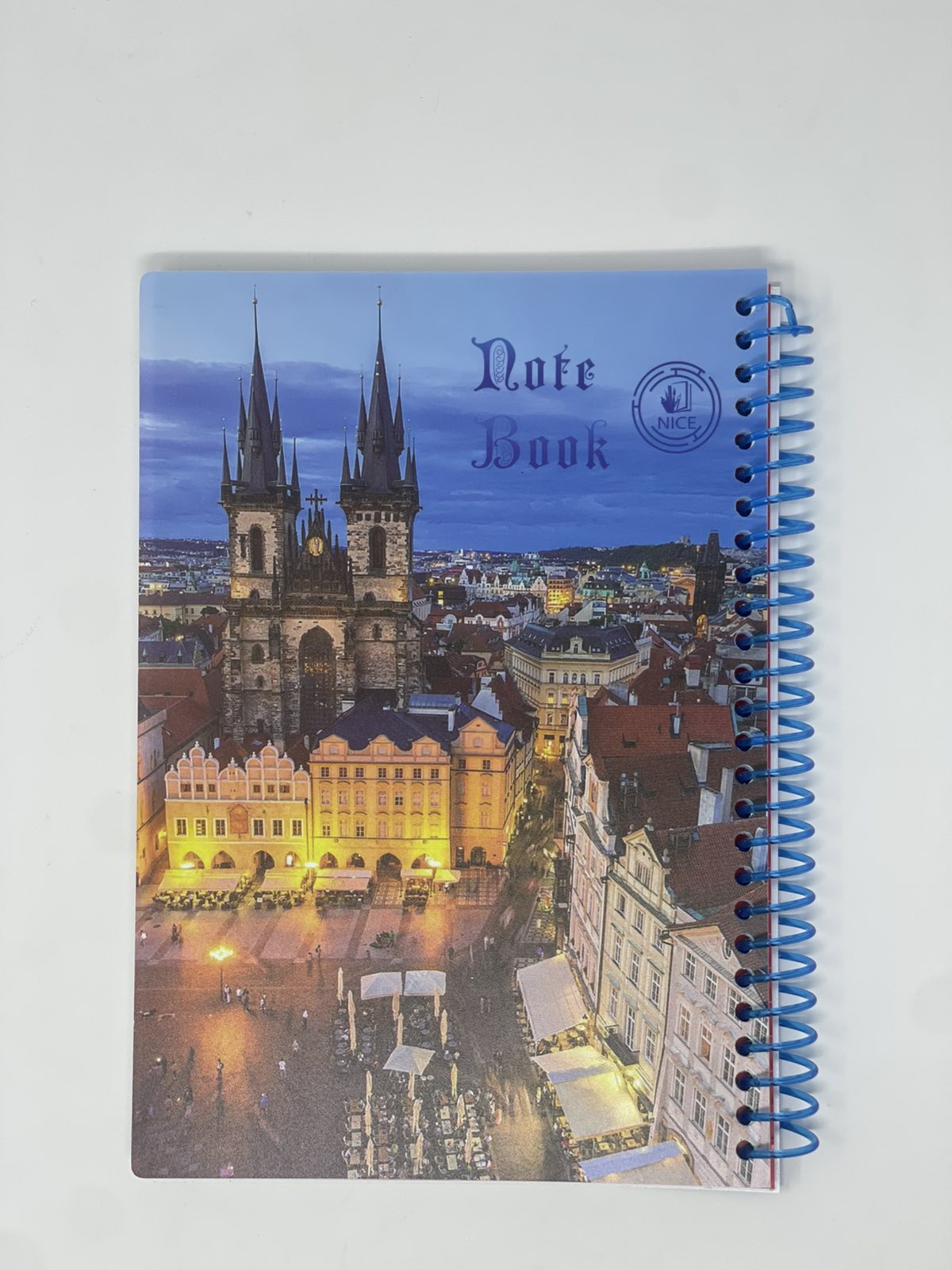 notebook with a decorative cover