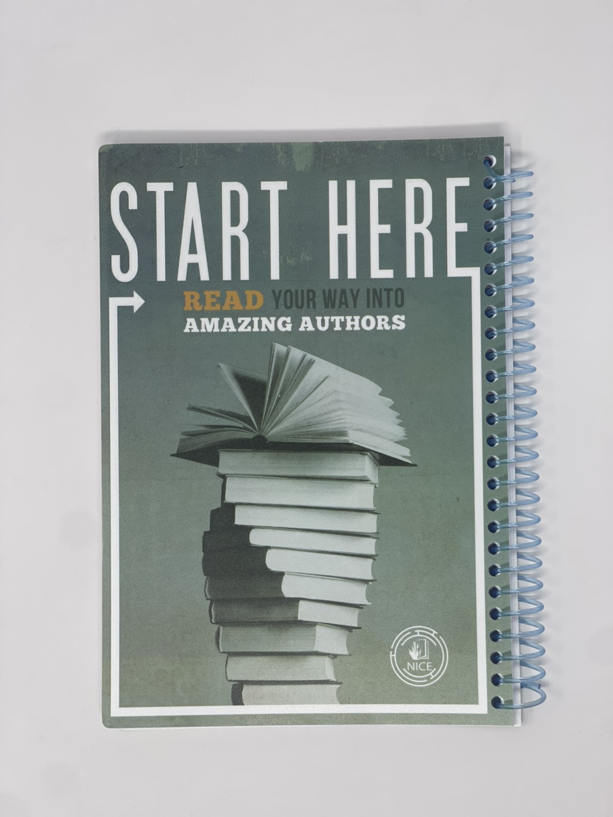 notebook with a decorative cover