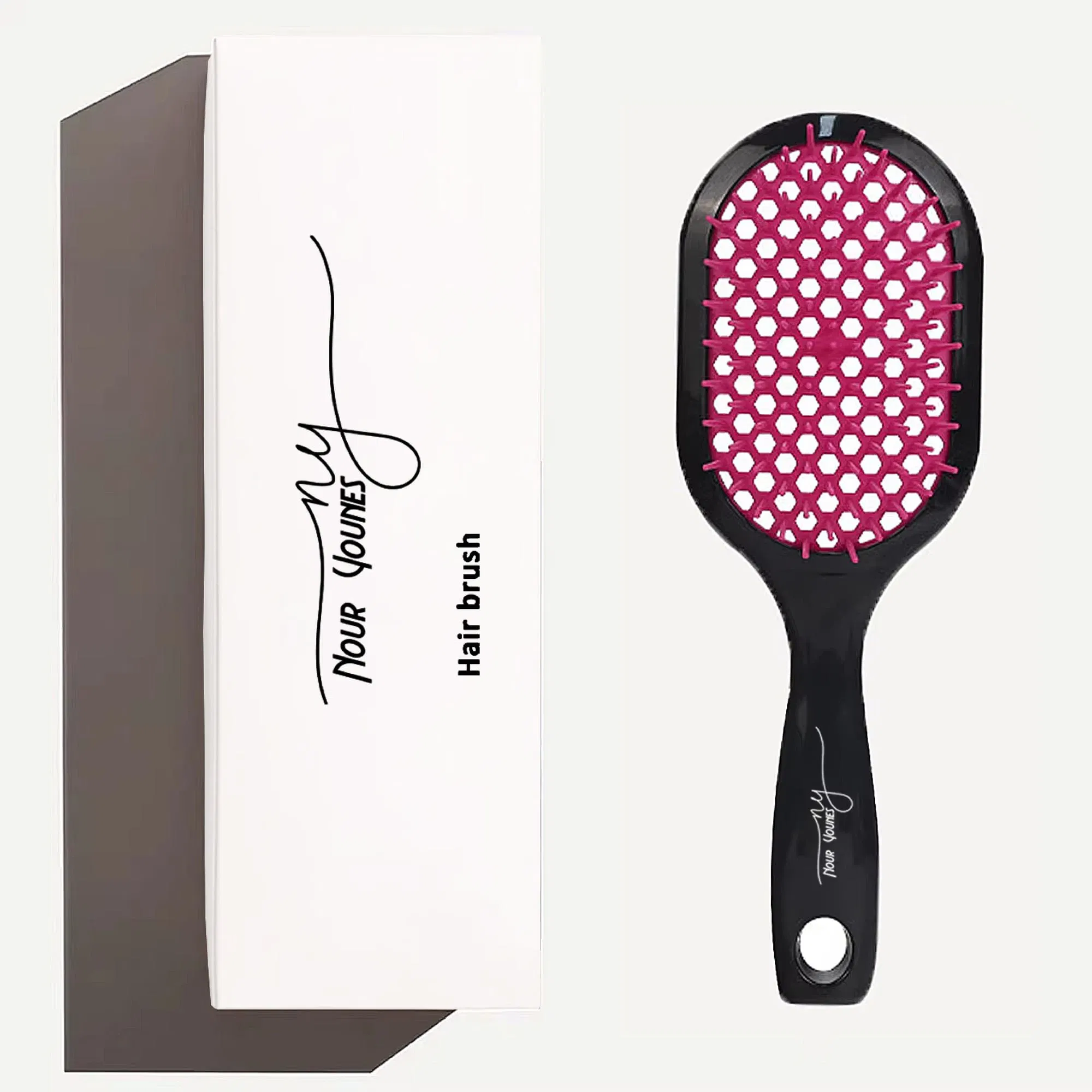 فرشاة الشعر نور يونس