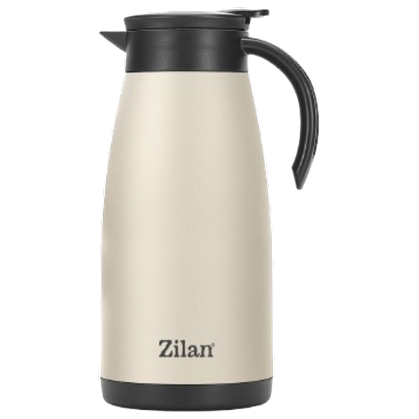 Zilan Teapot Thermos With Vacuum Flask - 1500 ml - Beige color option