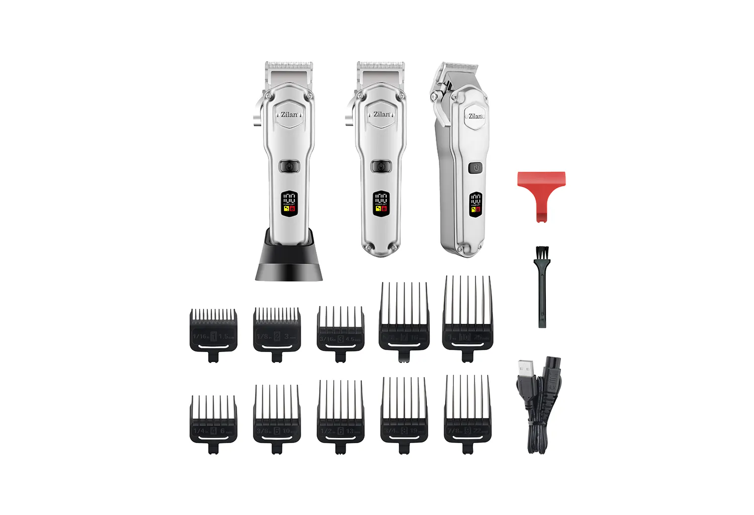 ماكينة تشذيب الشعر واللحية الاحترافية 11 في 1