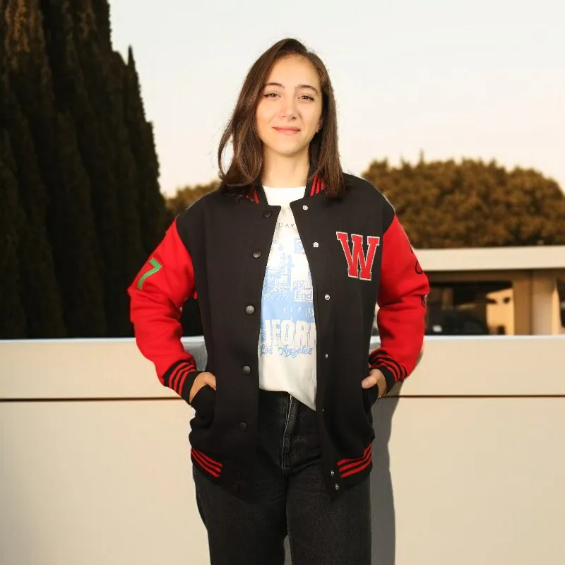 Women's Oversize Printed Embossed Jacket