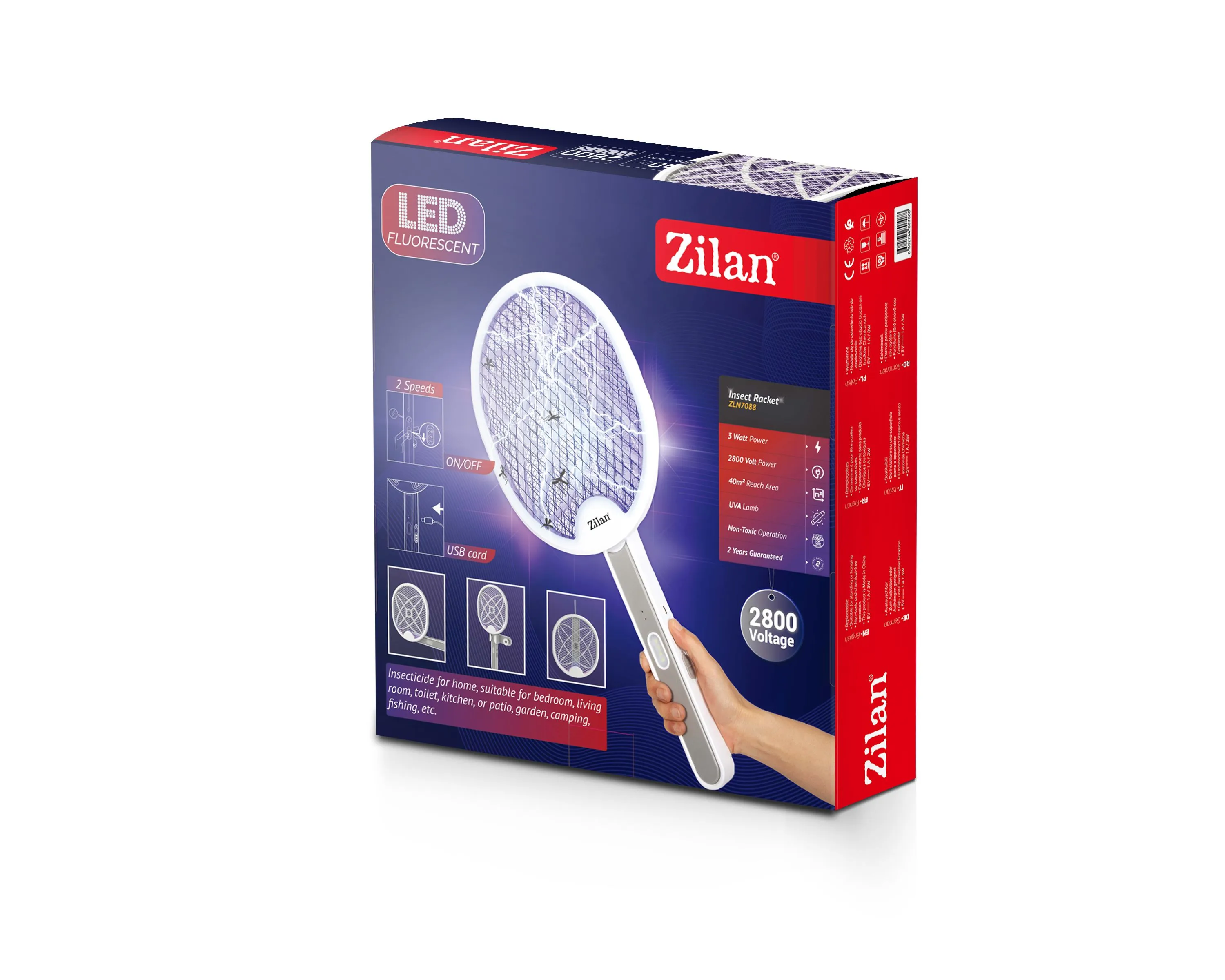 Rechargeable Racket Insect Killer