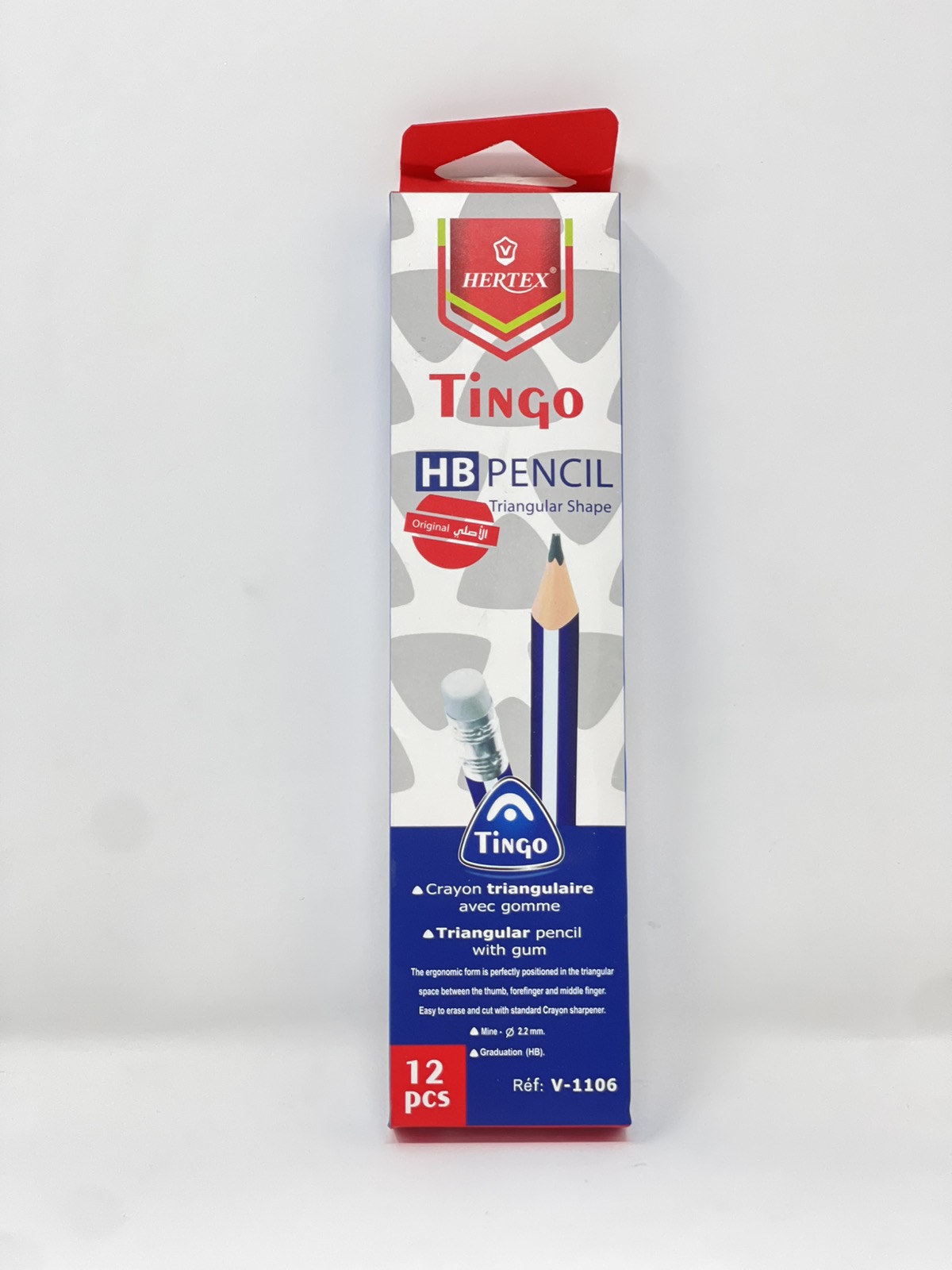 قەلەم رەصاص تینگۆ -12pcs