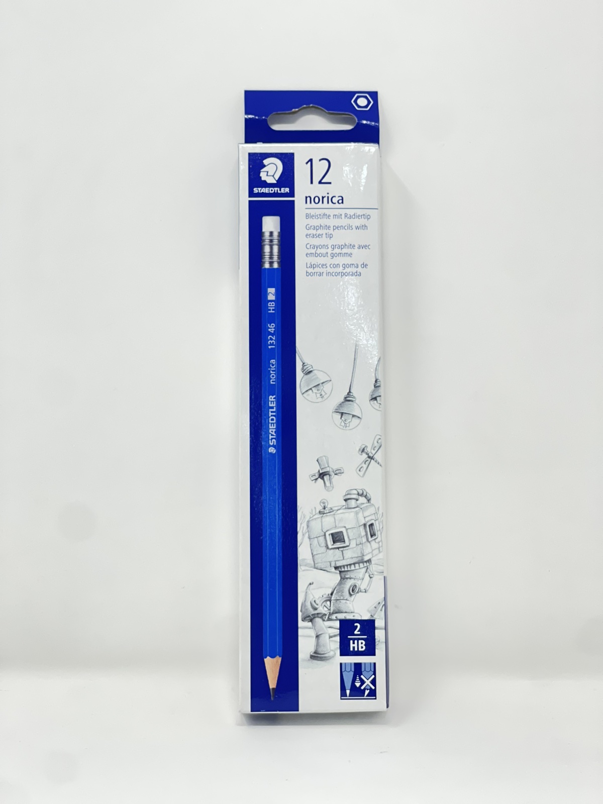 قەڵەمی نوکی سەر لاستیکیی ستادتلەر نۆریکا، پاکەتی ١٢