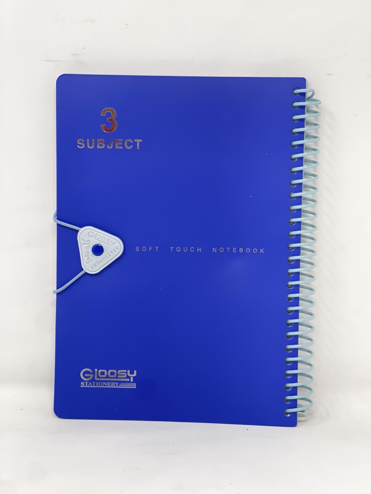 Gloosy 3-Subject Soft Touch Notebook