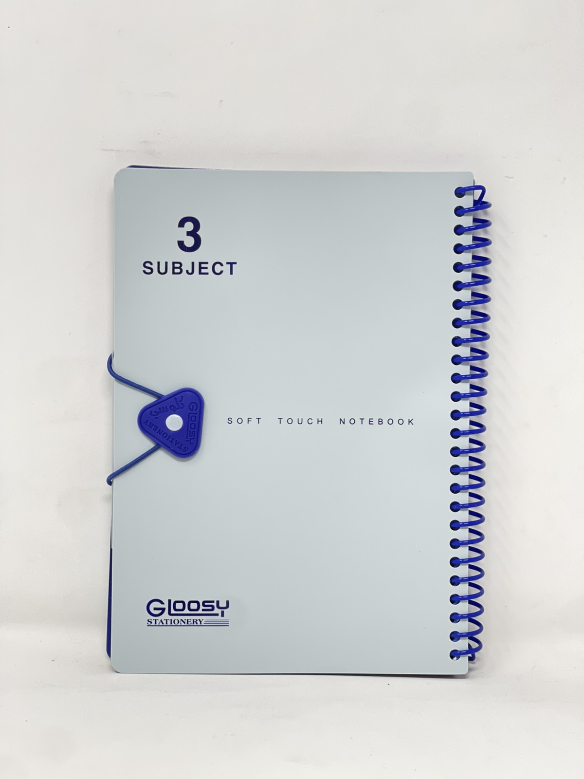 Gloosy 3-Subject Soft Touch Notebook