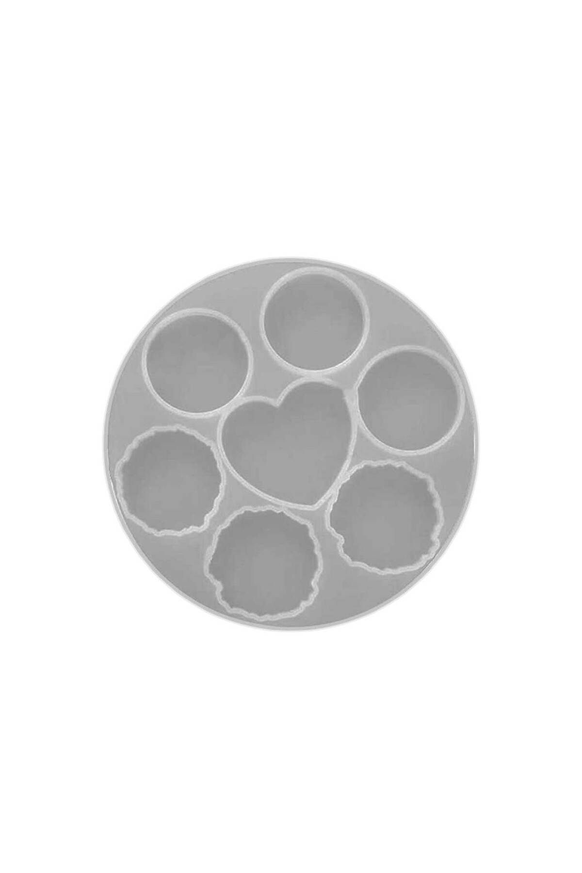 Resin Molds Silicone for Keychain Multiple Shapes