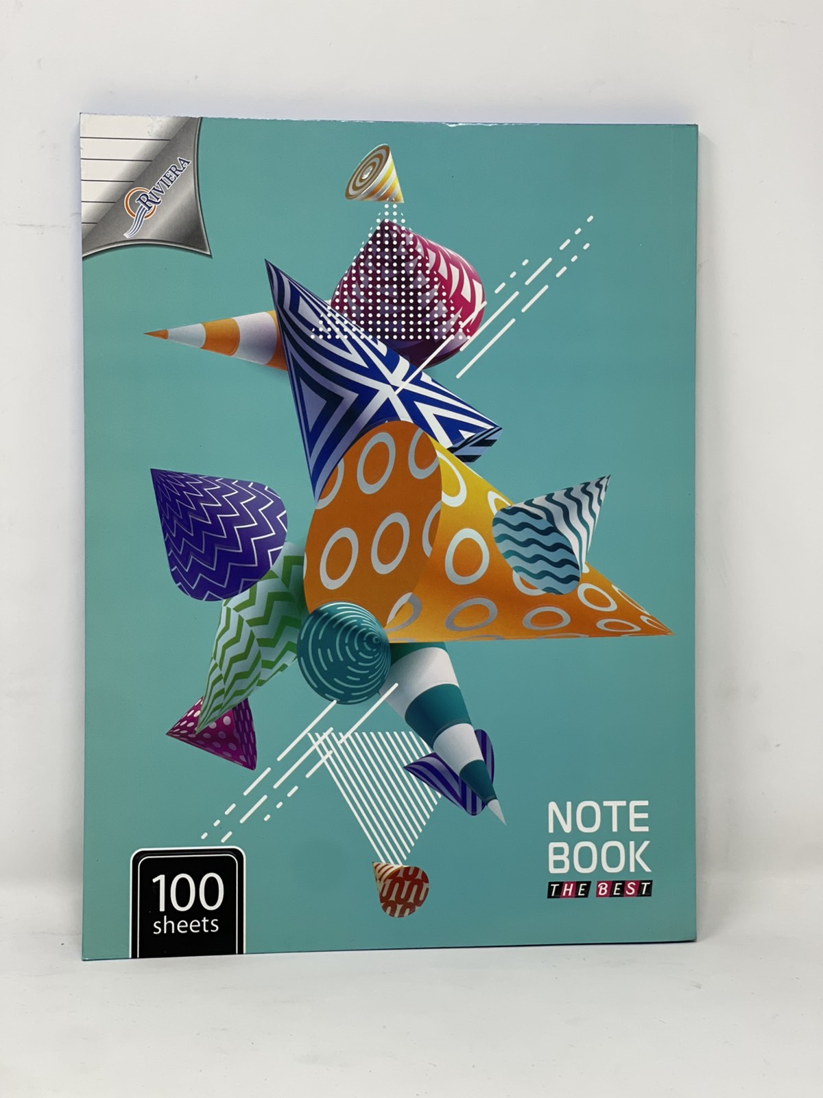 دەفتەری ڕیڤێرا 100 وەرەقەی ئینگلیزی