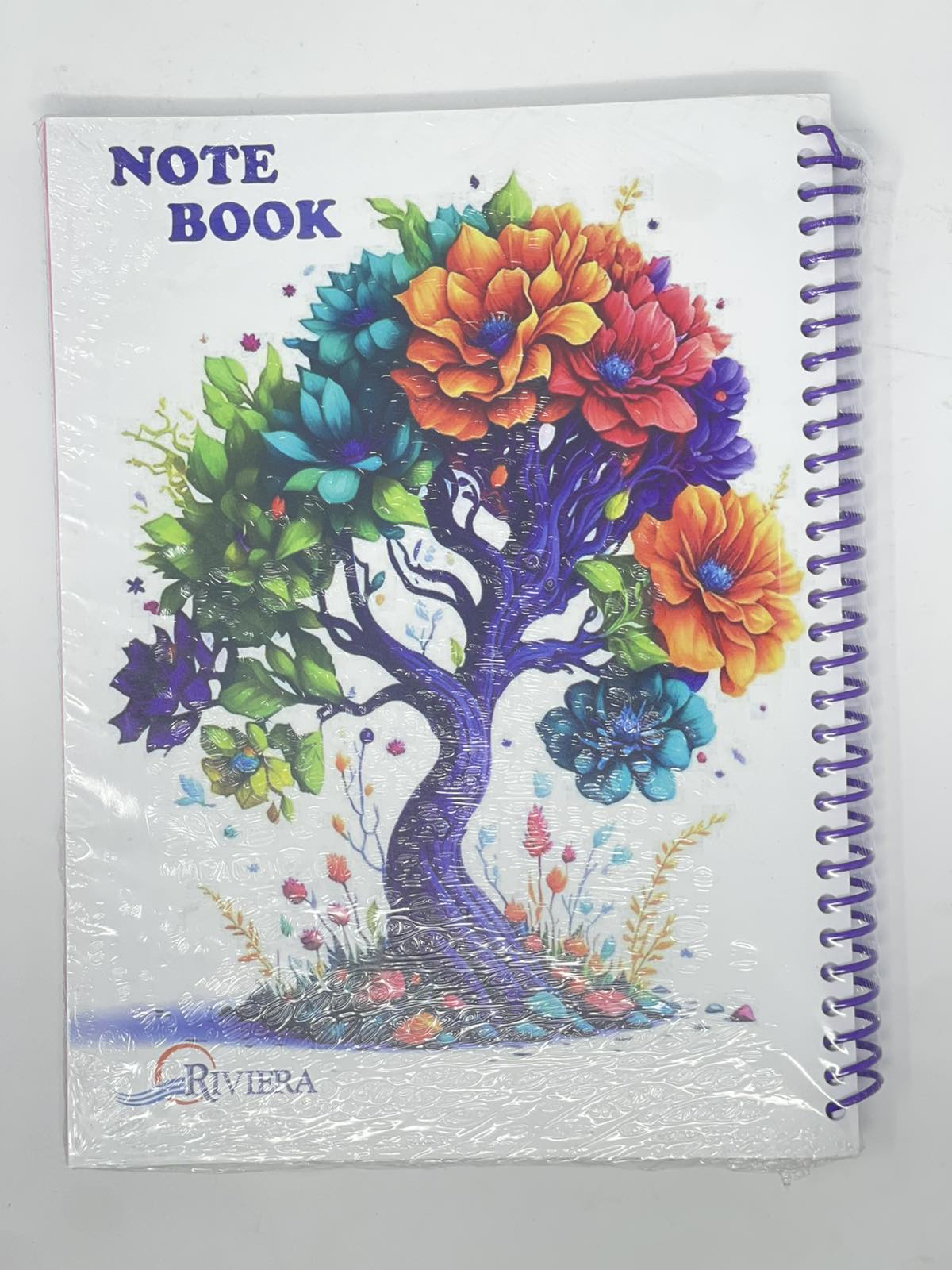 Rivera two-part notebook color option