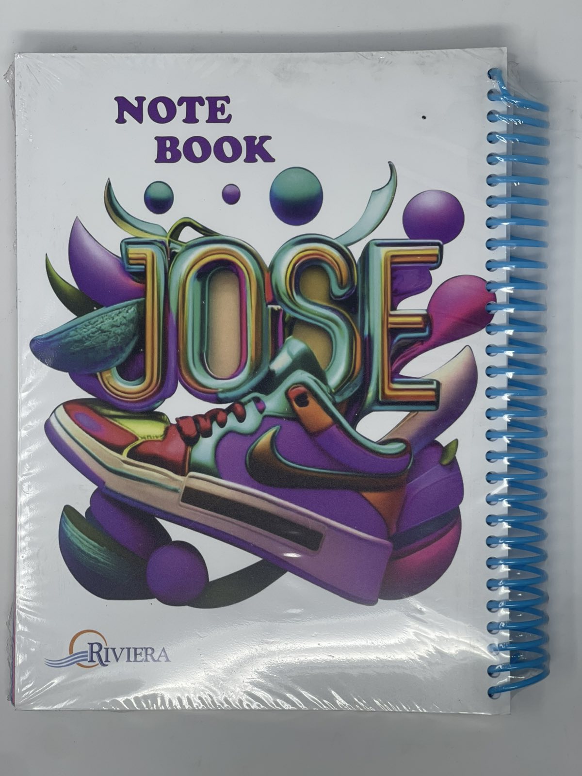 Rivera 4-part notebook color option