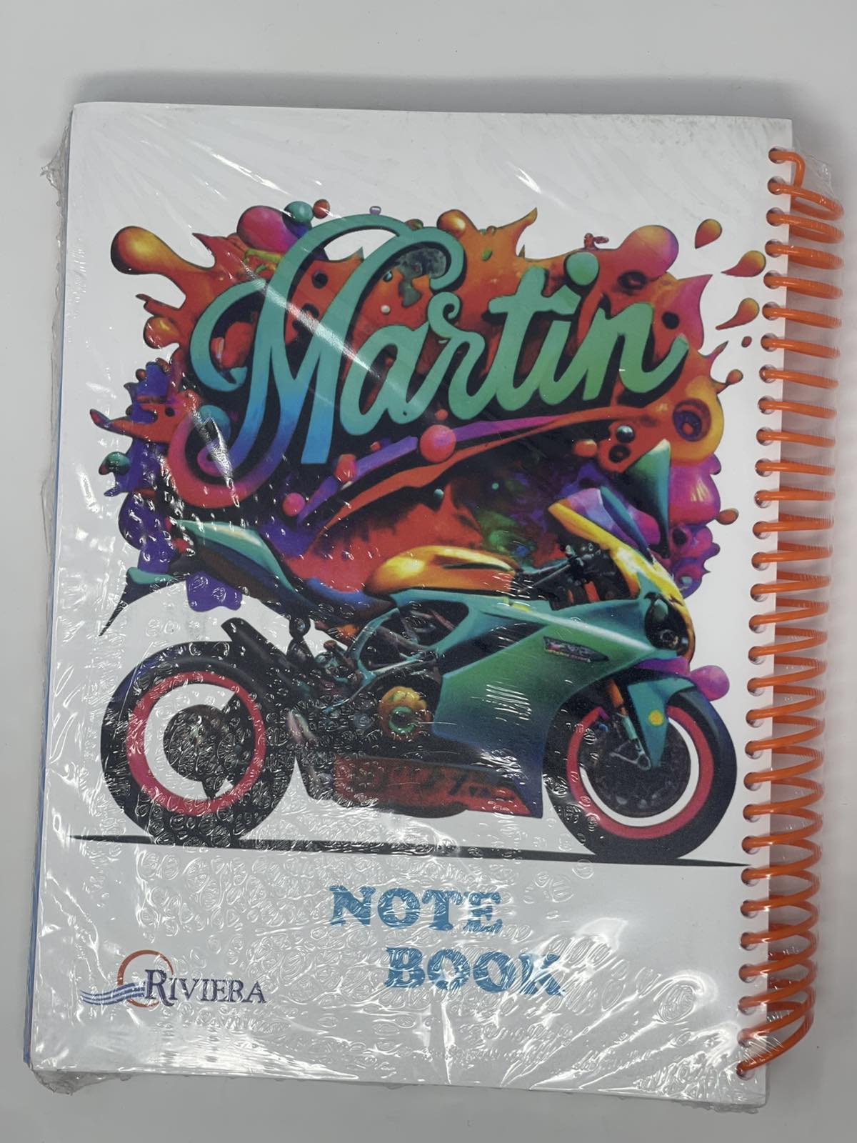Rivera 4-part notebook color option