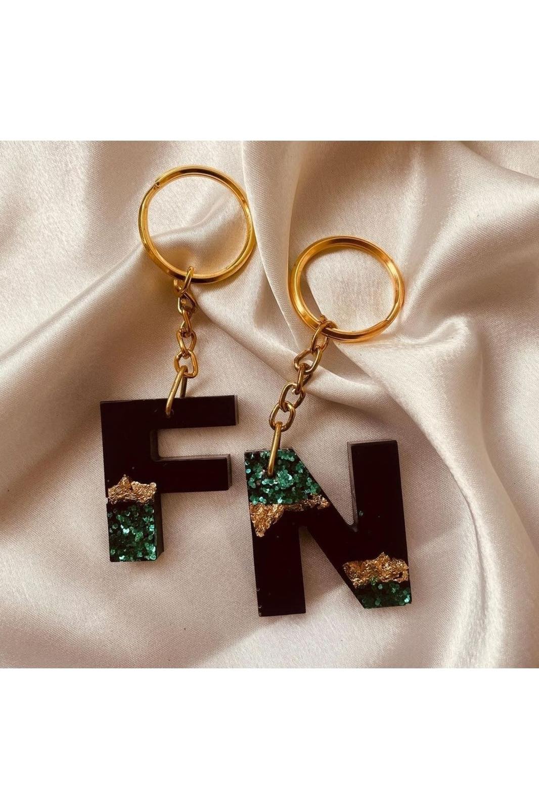 Large Alphabet Resin Silicone Mold