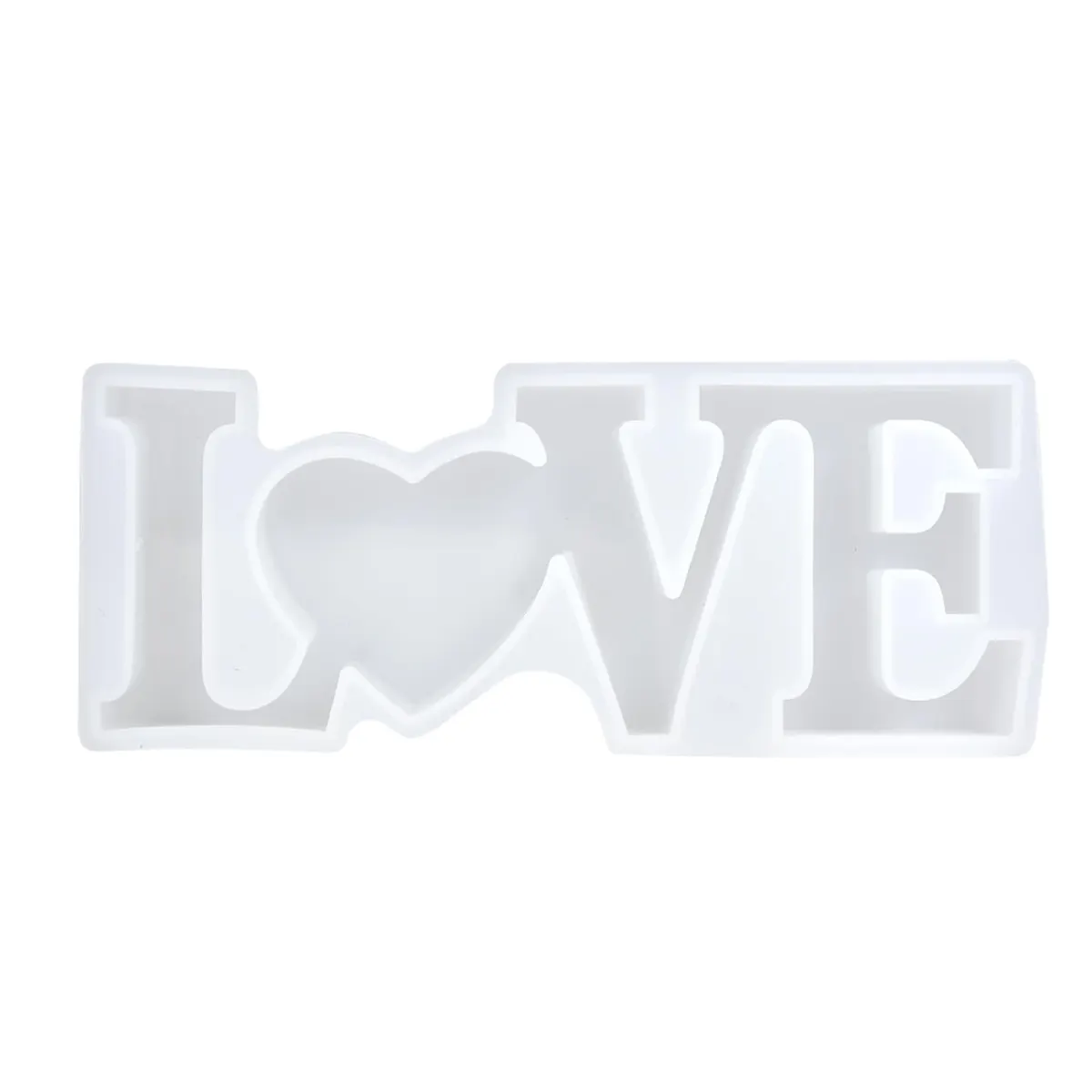 قالب سيليكون على شكل حرف حب