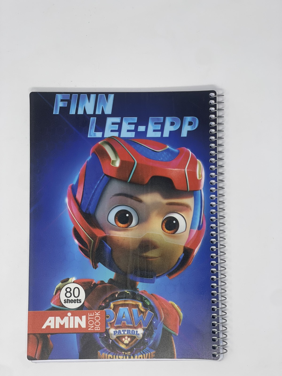 80 sheet Amin notebook