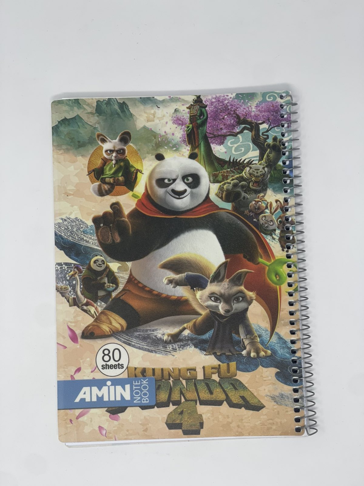 80 sheet Amin notebook