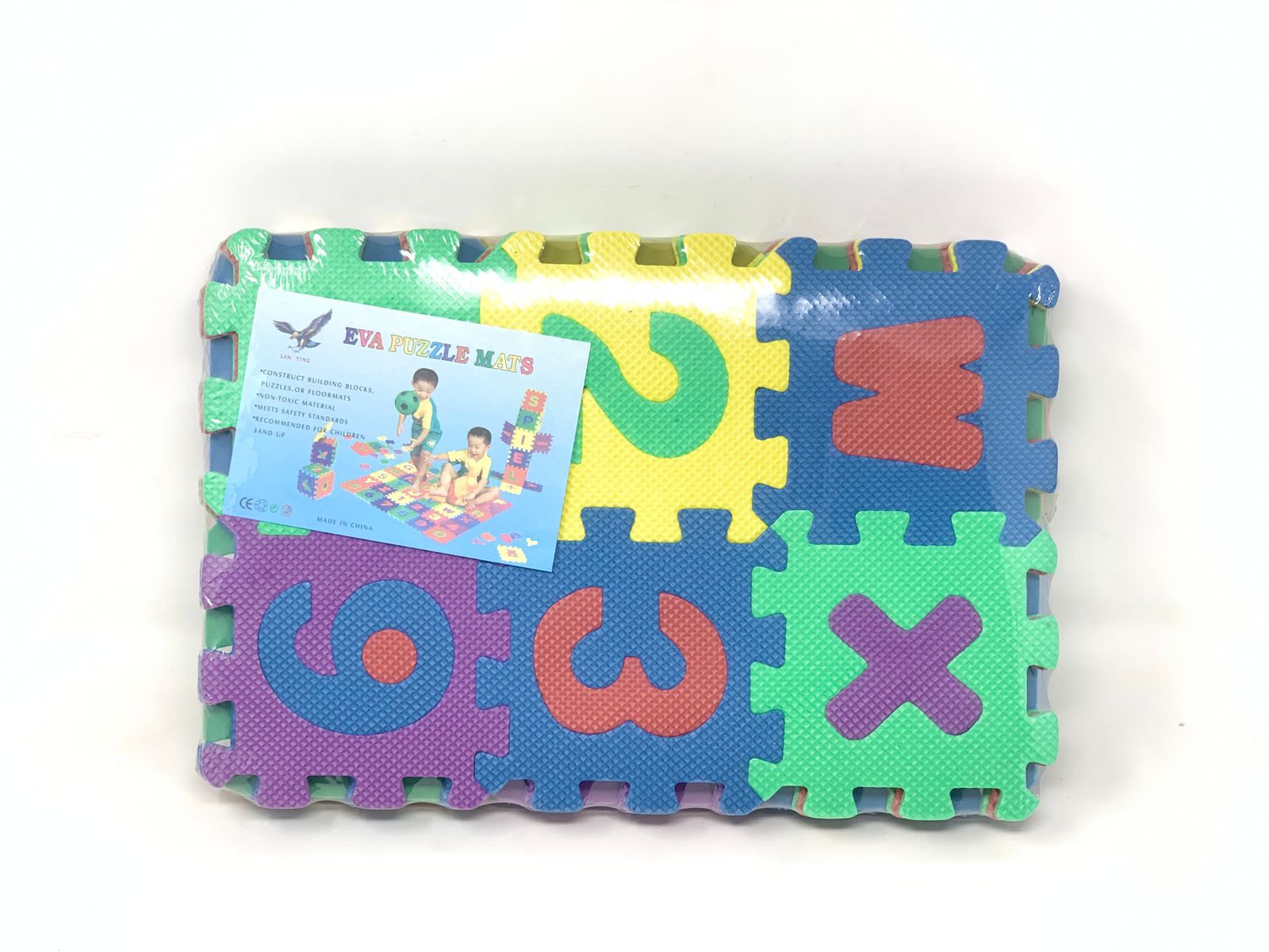 Alphabet & Numerals Baby Kids Play Mat Educational Toy Soft Foam Mats 36pcs