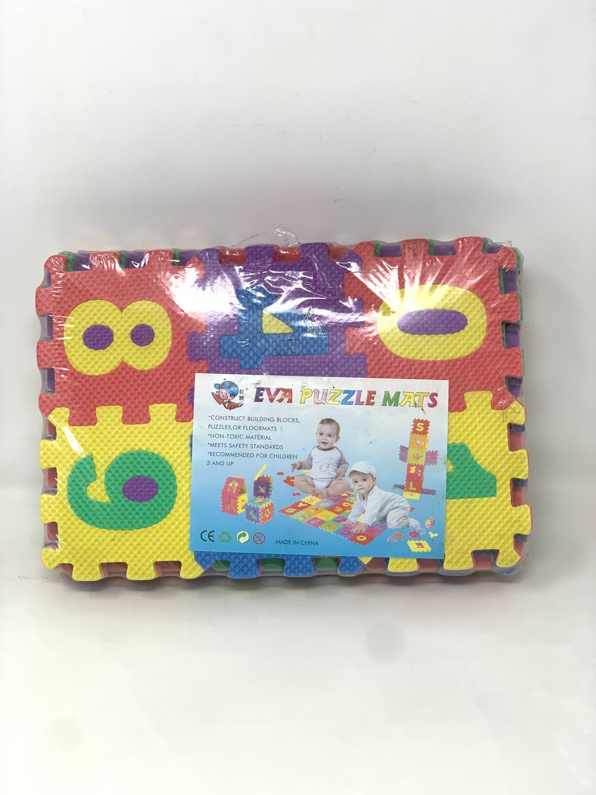 Alphabet & Numerals Baby Kids Play Mat Educational Toy Soft Foam Mats
