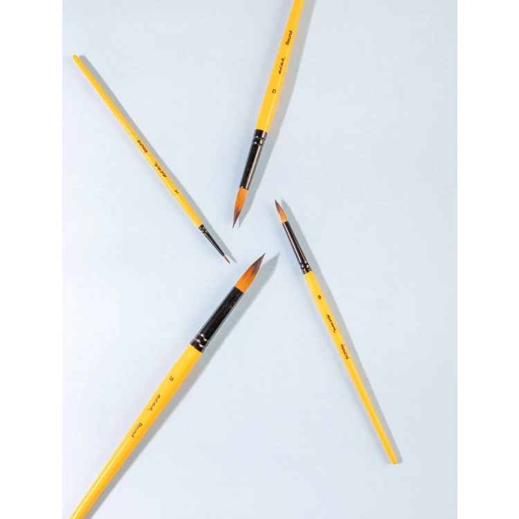 Mont Marte Gallery Acrylic Brush Set, 4 Pieces, Standard