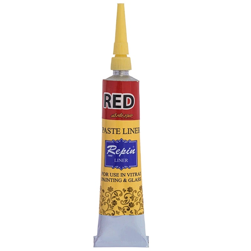 Repin red adhesive paste