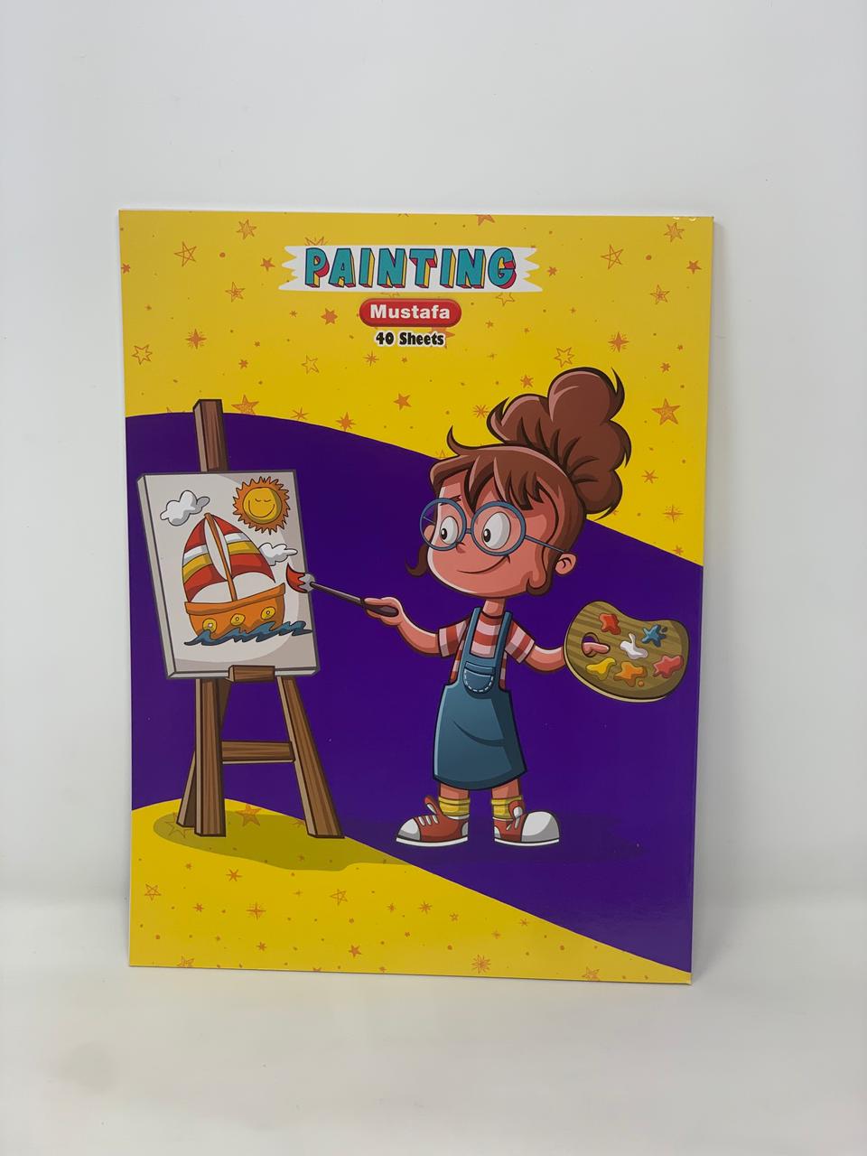 Painting book 40 sheets color option