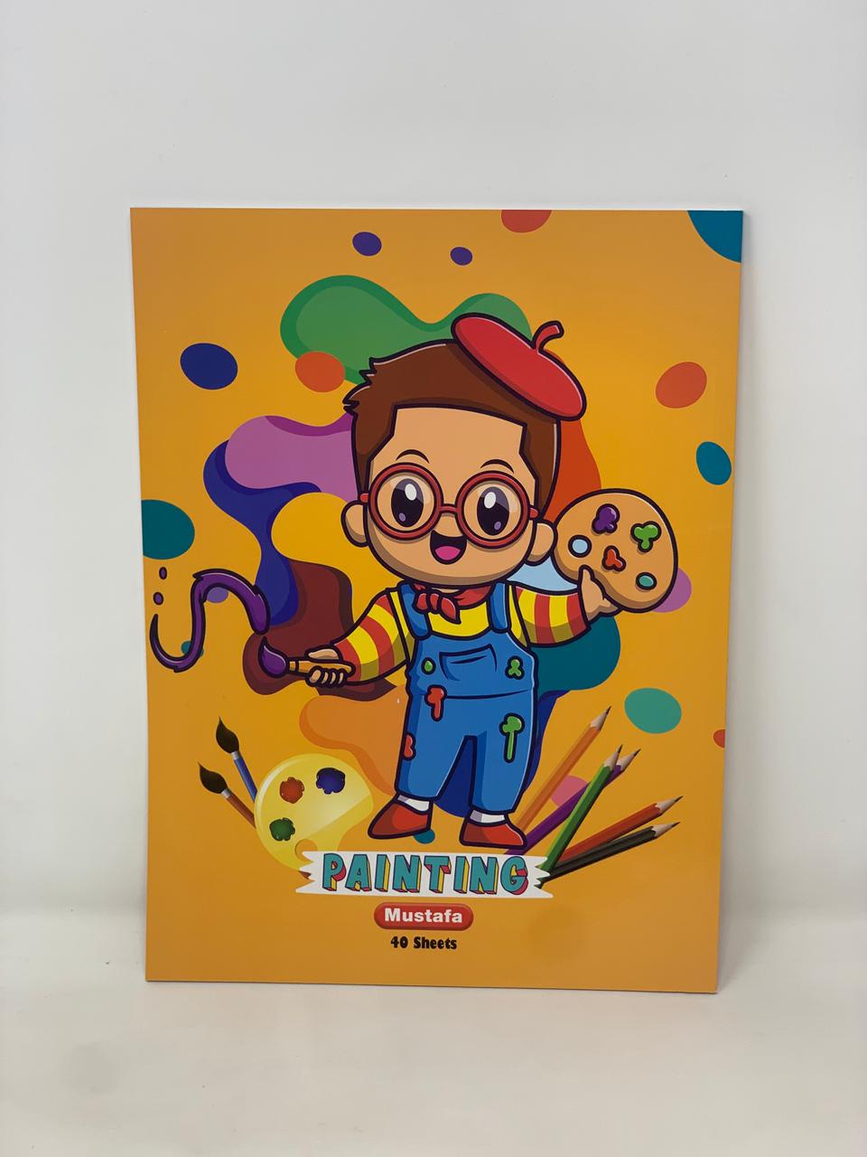 Painting book 40 sheets color option