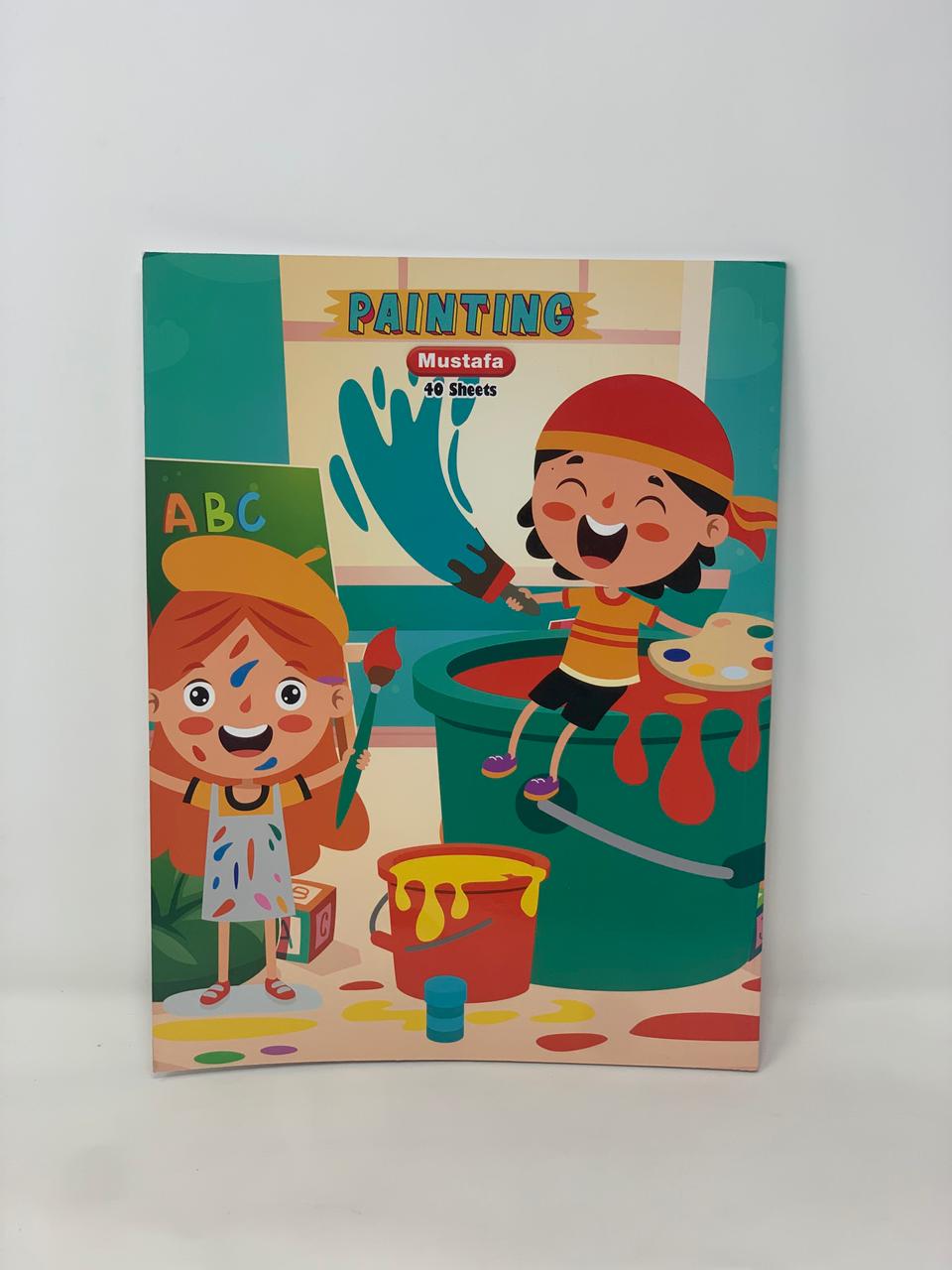 Painting book 40 sheets color option