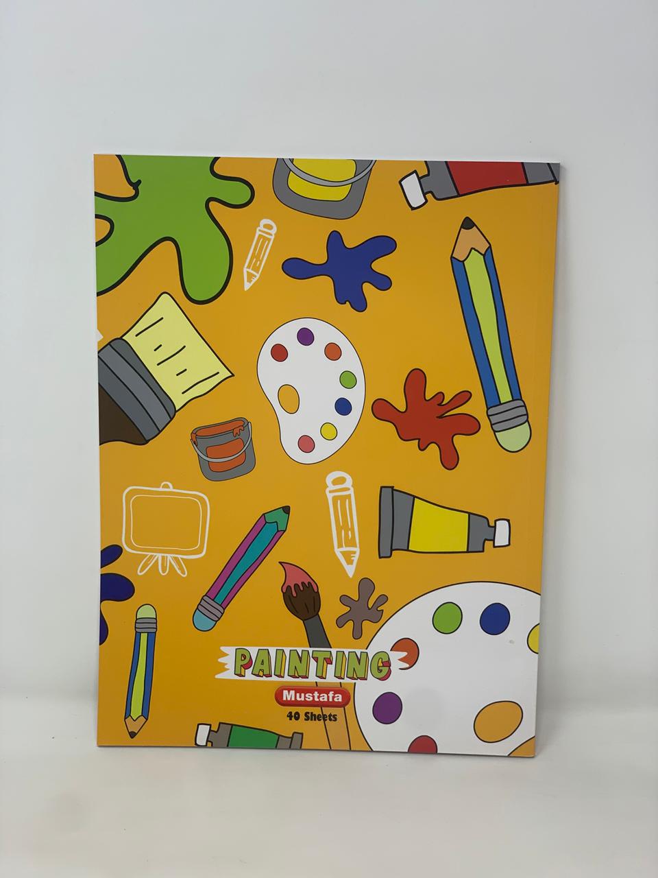 Painting book 40 sheets color option
