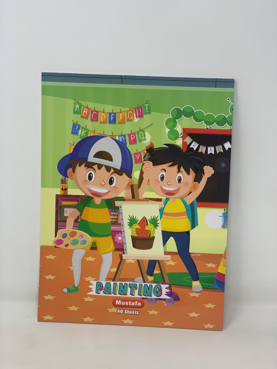 Painting book 40 sheets color option