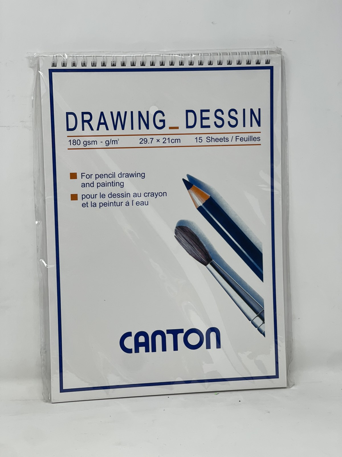 دفتر الرسم كانتون-15 ورقة