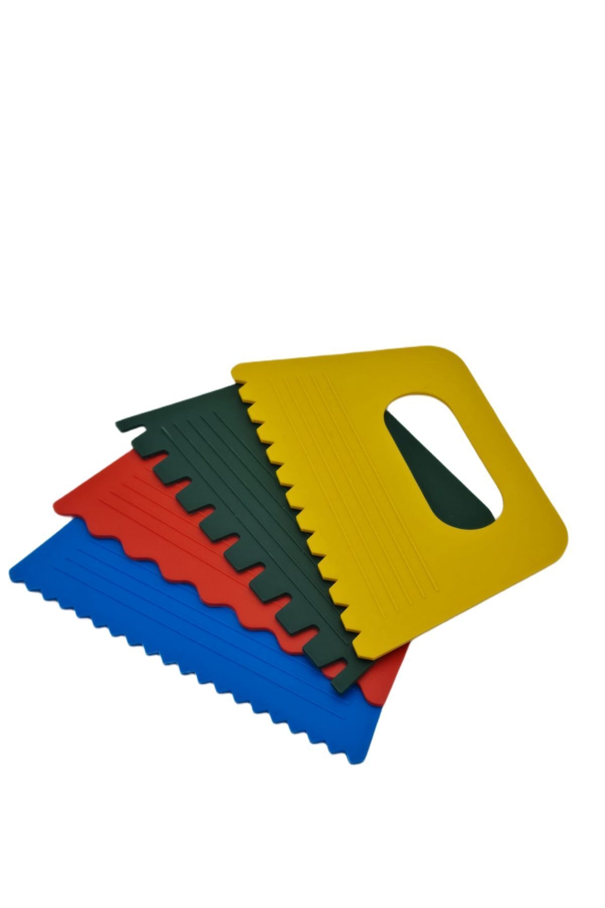 4 Pieces Colorful Plastic Scraper Tools