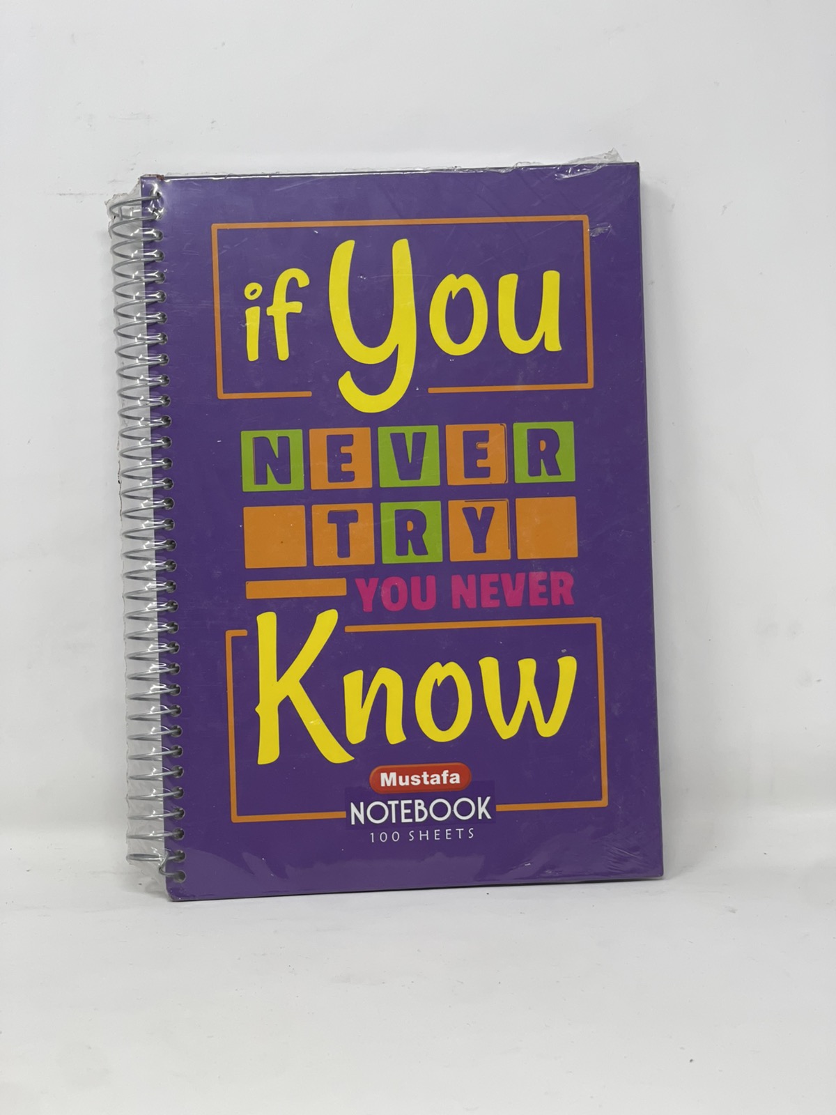 Mustafa Notebook  100 paper
