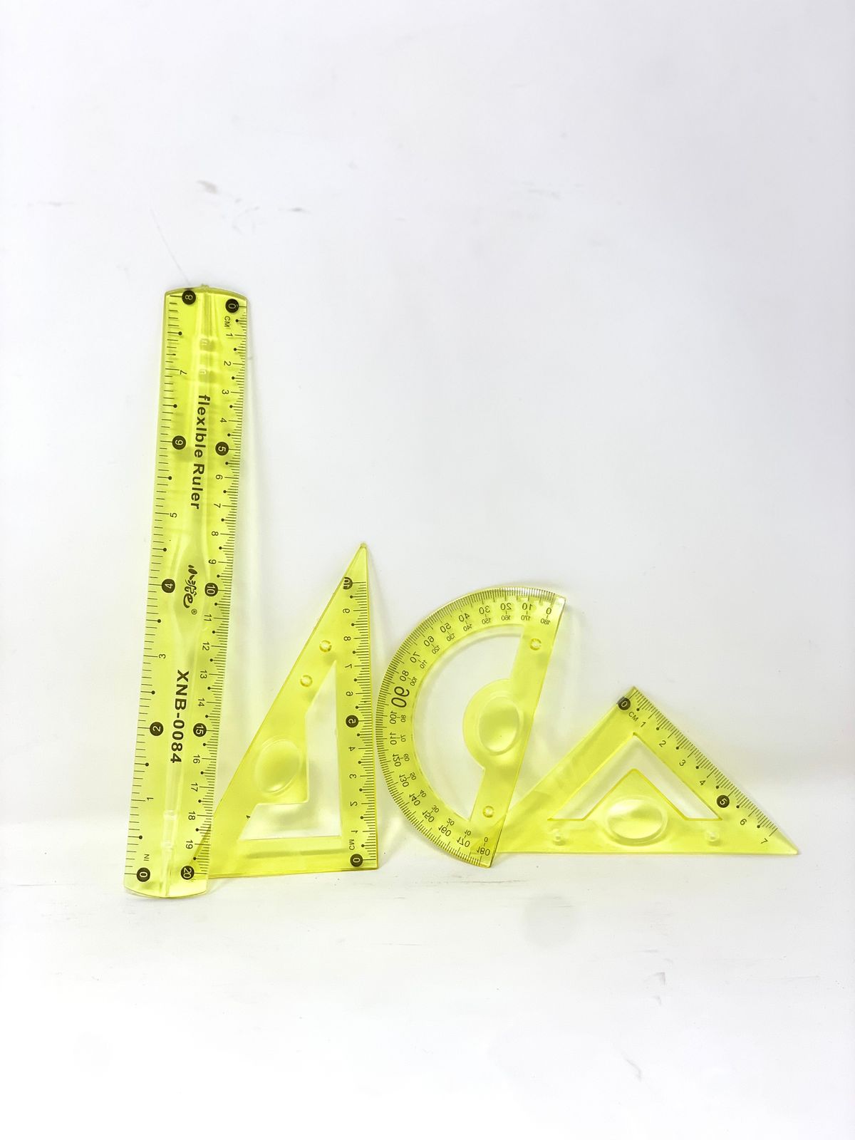 Deli 4-Piece Ruler Set