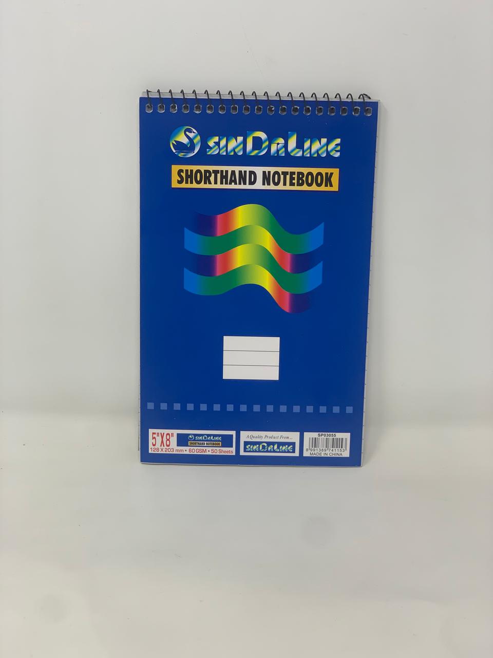 Notebook 50 pages (sinarlaine- 5*8 inch) color option