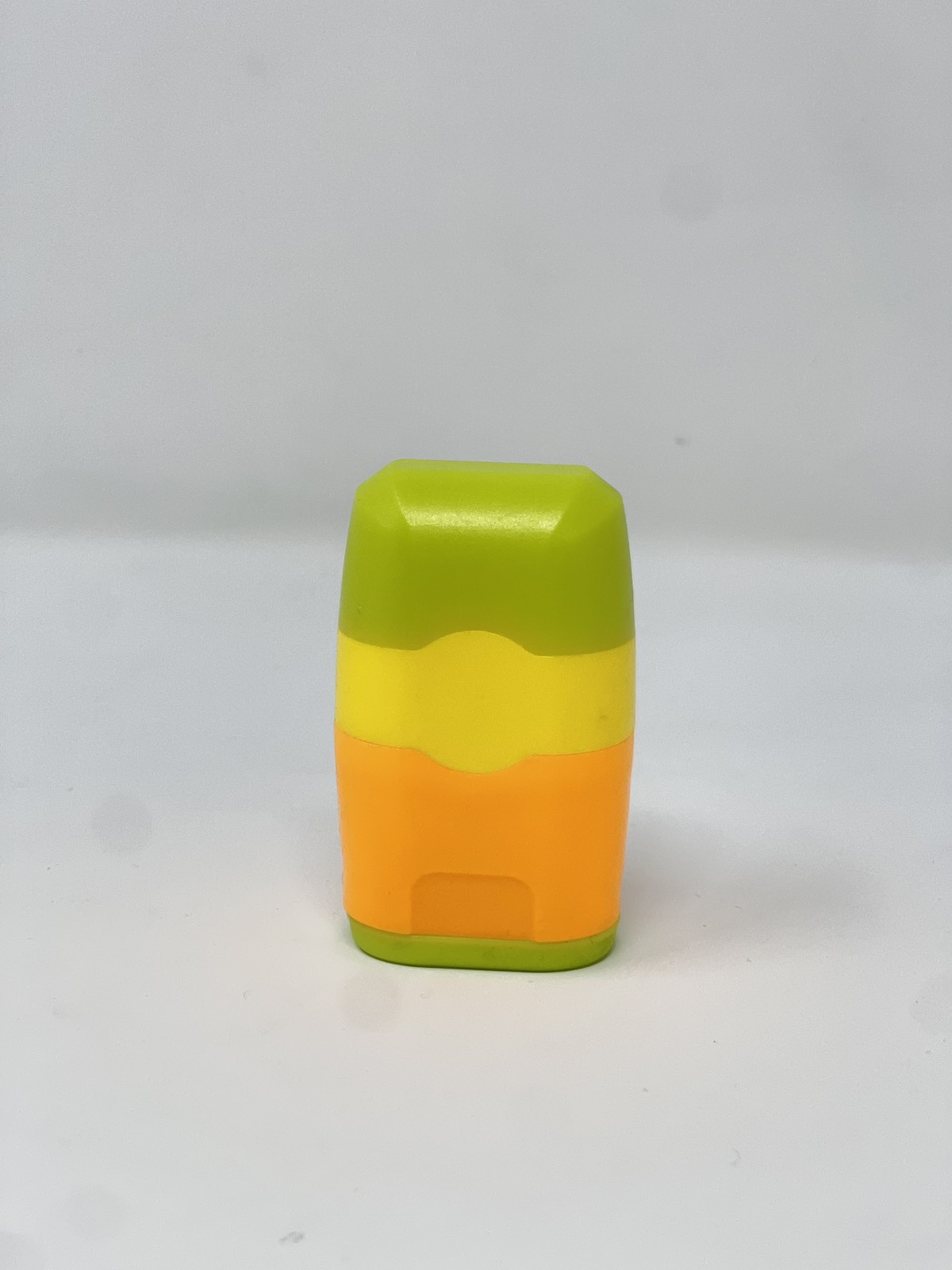 Dual Eraser and Sharpener with Protective Cap color option