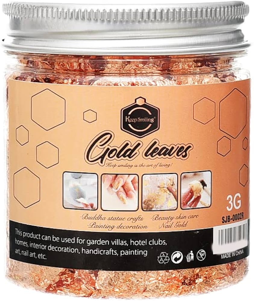 keep smiling HS-66 Golden paper Jar color option